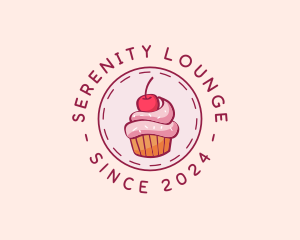 Sweet Cherry Cupcake logo design