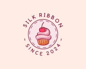 Sweet Cherry Cupcake logo design