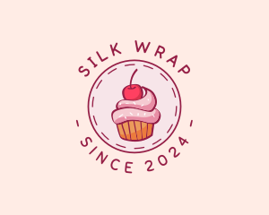 Sweet Cherry Cupcake logo design