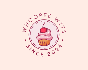 Sweet Cherry Cupcake logo design