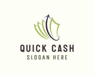 Money Cash Arrow logo
