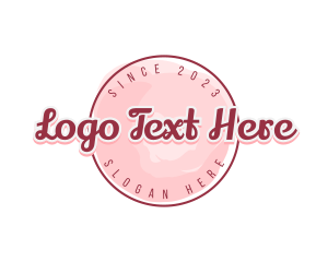 Feminine Watercolor Brand logo