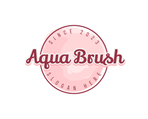 Feminine Watercolor Brand logo design