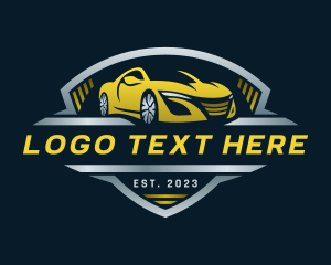 Rental - Automotive Car Racing logo design
