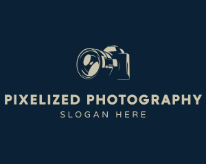 Zoom Camera Photography logo design