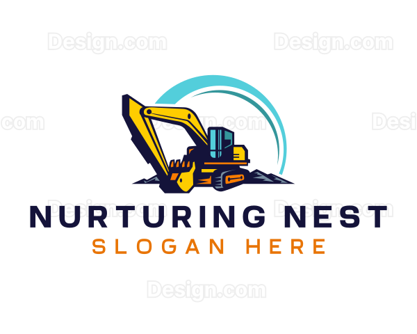 Heavy Duty Excavation Machine Logo