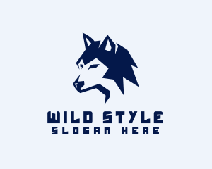 Alpha Wild Wolf logo design