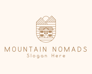 Countryside Mountain Mansion logo design