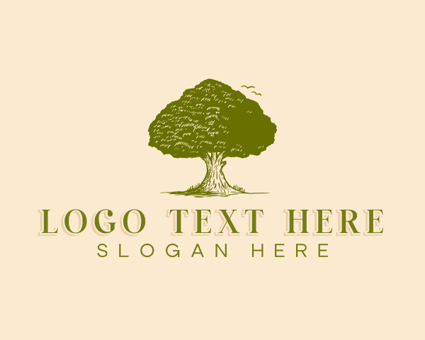 Oak logo example 1