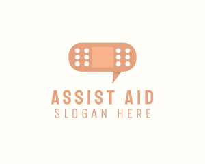 First Aid Chat  logo design