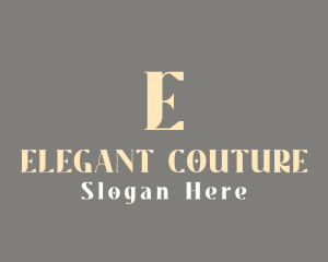 Elegant Brand Luxury logo design