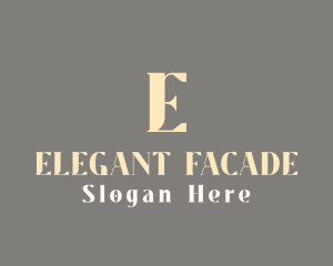 Elegant Brand Luxury logo design