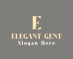 Elegant Brand Luxury logo design