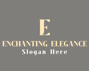 Elegant Brand Luxury logo design