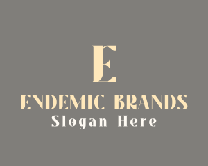 Elegant Brand Luxury logo design