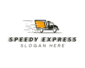 Express Delivery Truck logo design