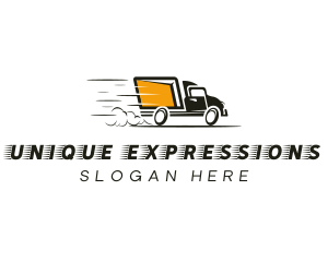 Express Delivery Truck logo design