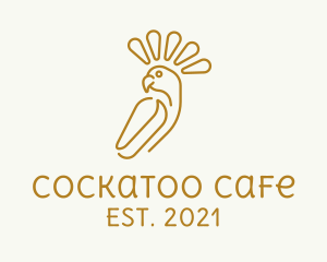 Gold Luxe Cockatoo  logo