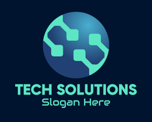 Global Circuit Tech Company logo design