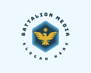 Military Bird Eagle logo