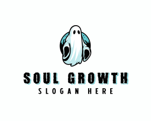 Spooky Scary Ghost logo