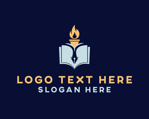 Literature logo example 2