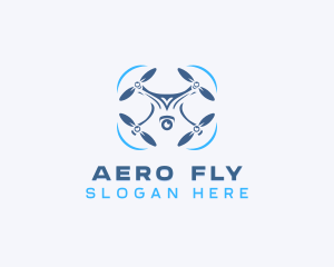 Aerial Quadcopter Drone  logo