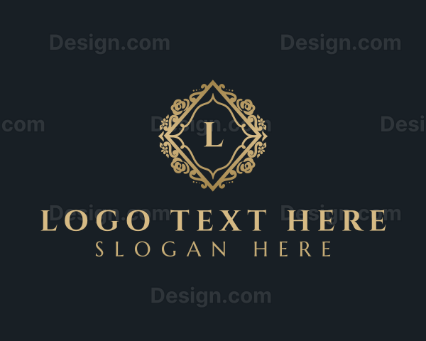 Luxury Floral Boutique Logo