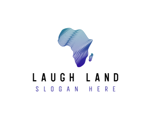 Africa Map Company logo design