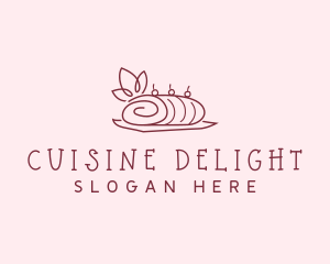 Sweet Cake Dessert logo design