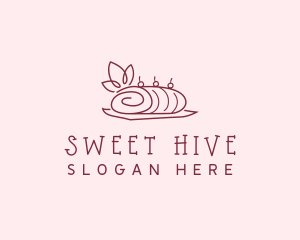 Sweet Cake Dessert logo design