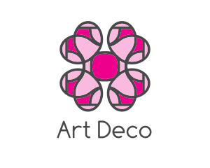 Pink Flower Garden  logo