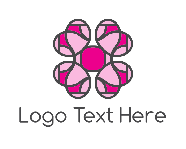 Purple And Pink logo example 1