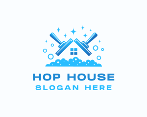 Wiper Roof House logo design