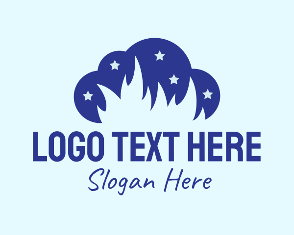 Star Gazing logo example 2