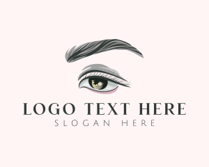 Beauty Salon Eye Makeup logo