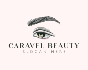 Beauty Salon Eye Makeup logo design