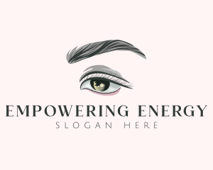 Beauty Salon Eye Makeup logo design