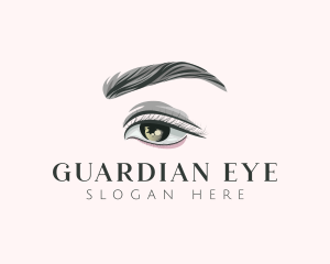 Beauty Salon Eye Makeup logo design