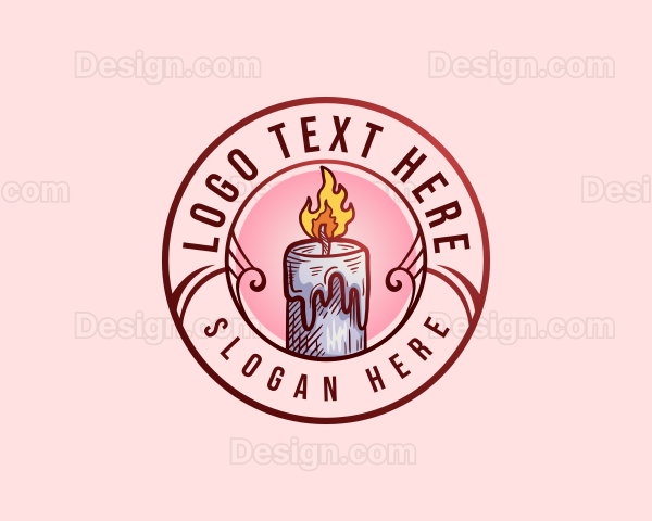 Aromatherapy Candle Spa Logo