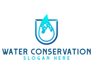 Water Aqua Splash logo