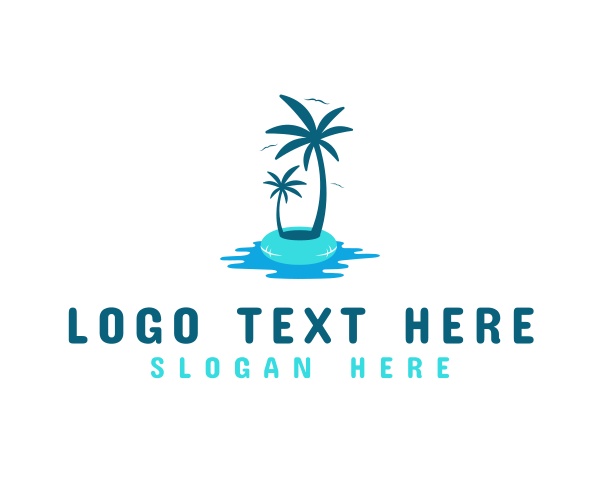 Summer Island Destination  logo