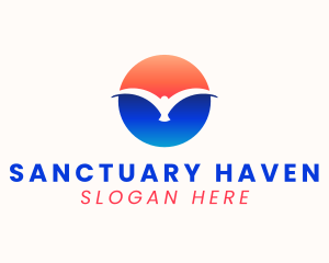 Fly Bird Sanctuary  logo design