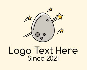 Egg Asteroid Meteor logo