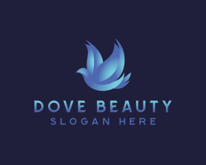 Bird Dove Wings logo design