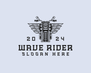 Motorcycle Rider Mechanic logo design