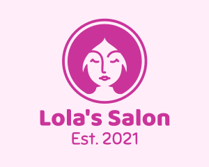 Beauty Salon Woman logo design