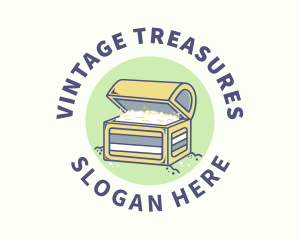 Treasure Chest Gold logo design