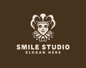 Clown Jester Joker logo