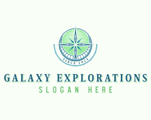 Outdoor Adventure Navigation logo design